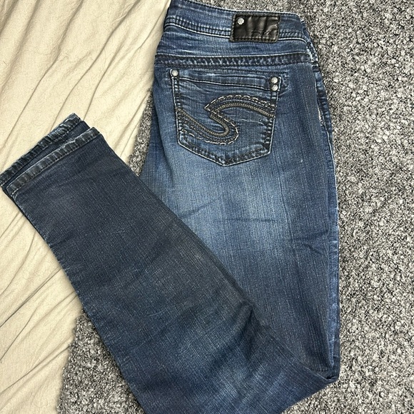 Silver jeans - size 29W / 31L - Picture 1 of 1